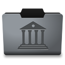 Steel Library Icon 128x128 png